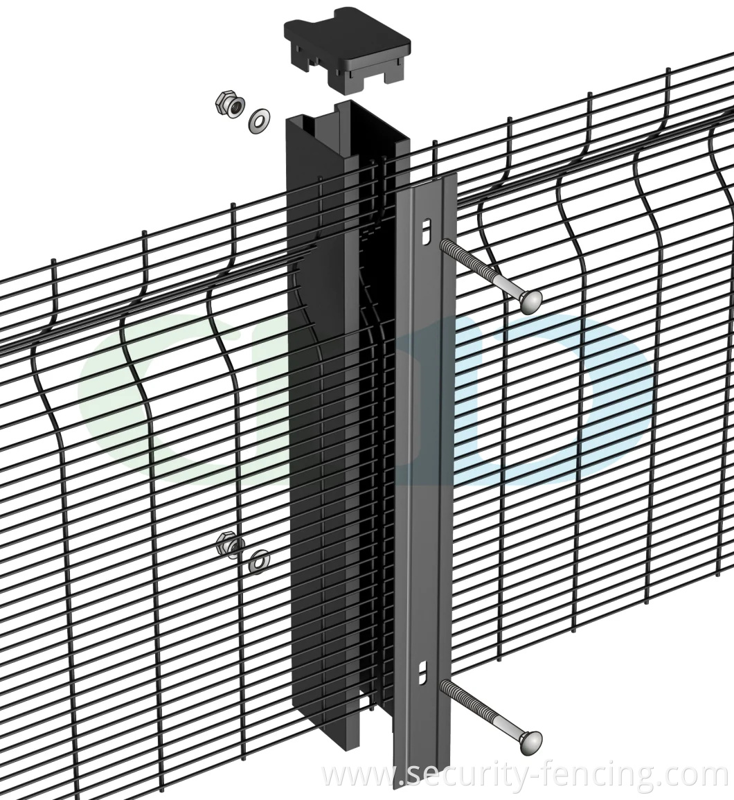 China Anti Climb Mesh Fence for Airport Prison Application